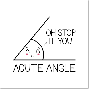 Acute Angle Posters and Art